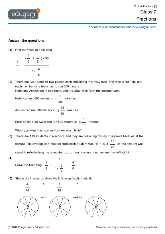 Fractions